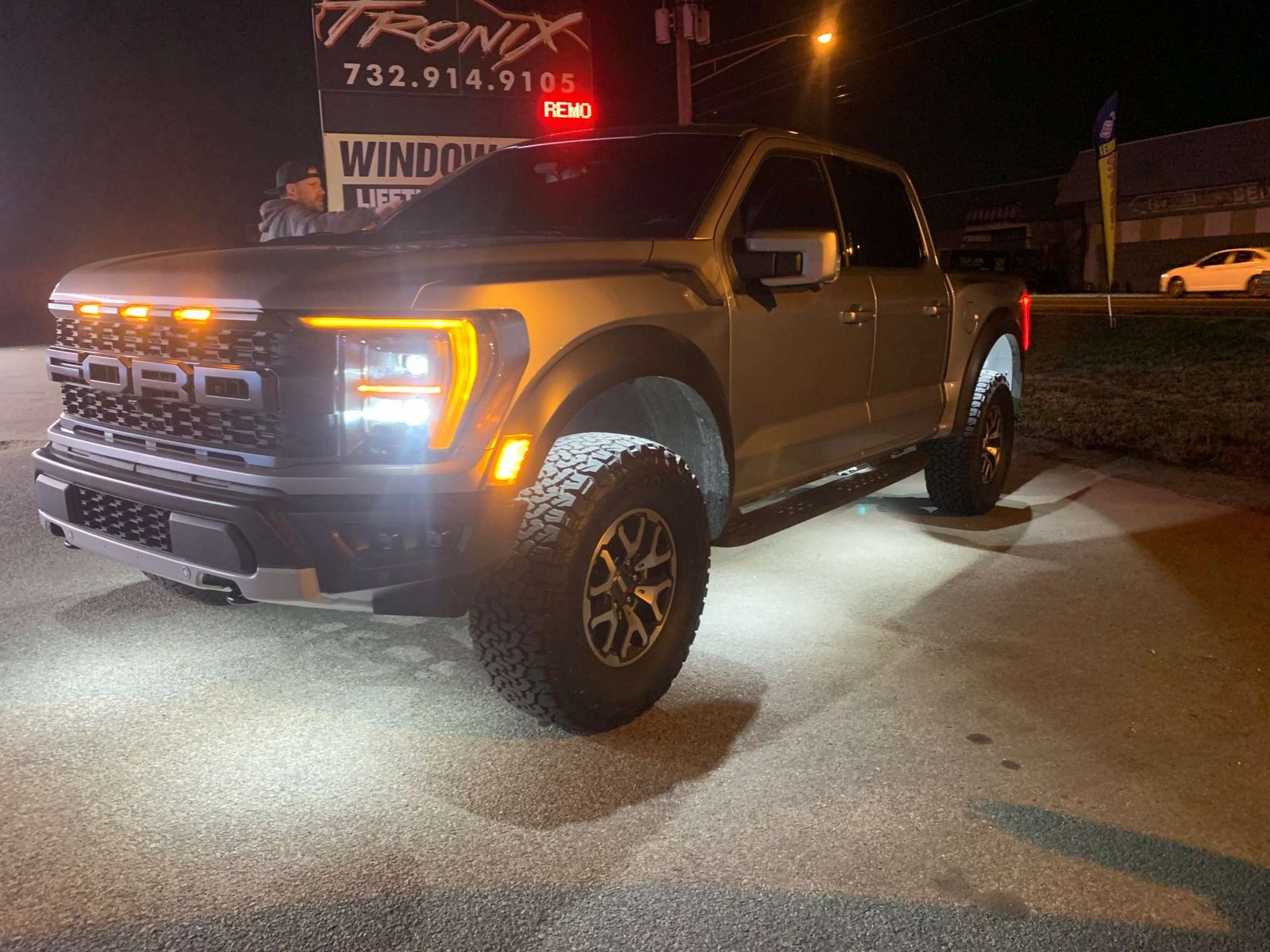 Ride with LED Lighting